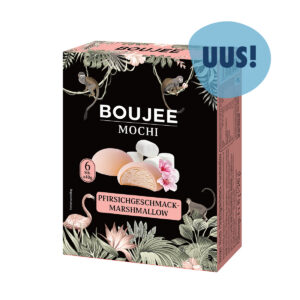 Mochi jäätisepallid virsiku-vahukommi maitseline