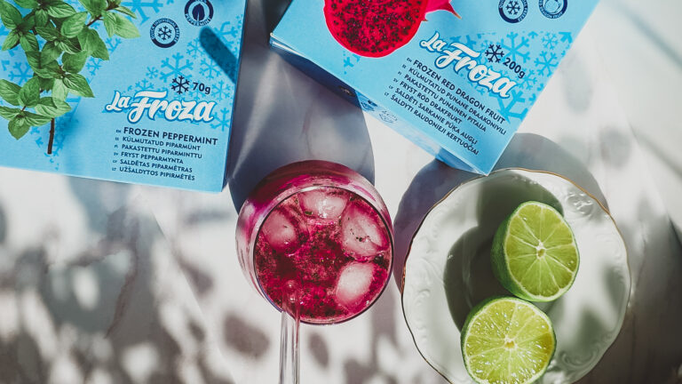 Alkoholivaba draakonivilja mojito
